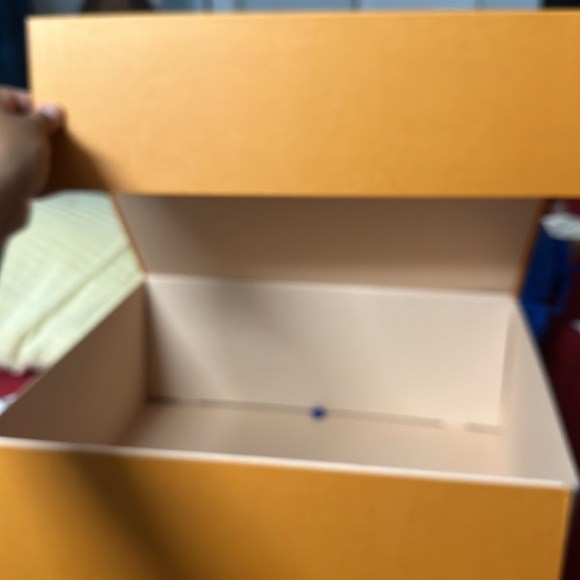 Louis Vuitton storage box small damage, but workable - Picture 3 of 4